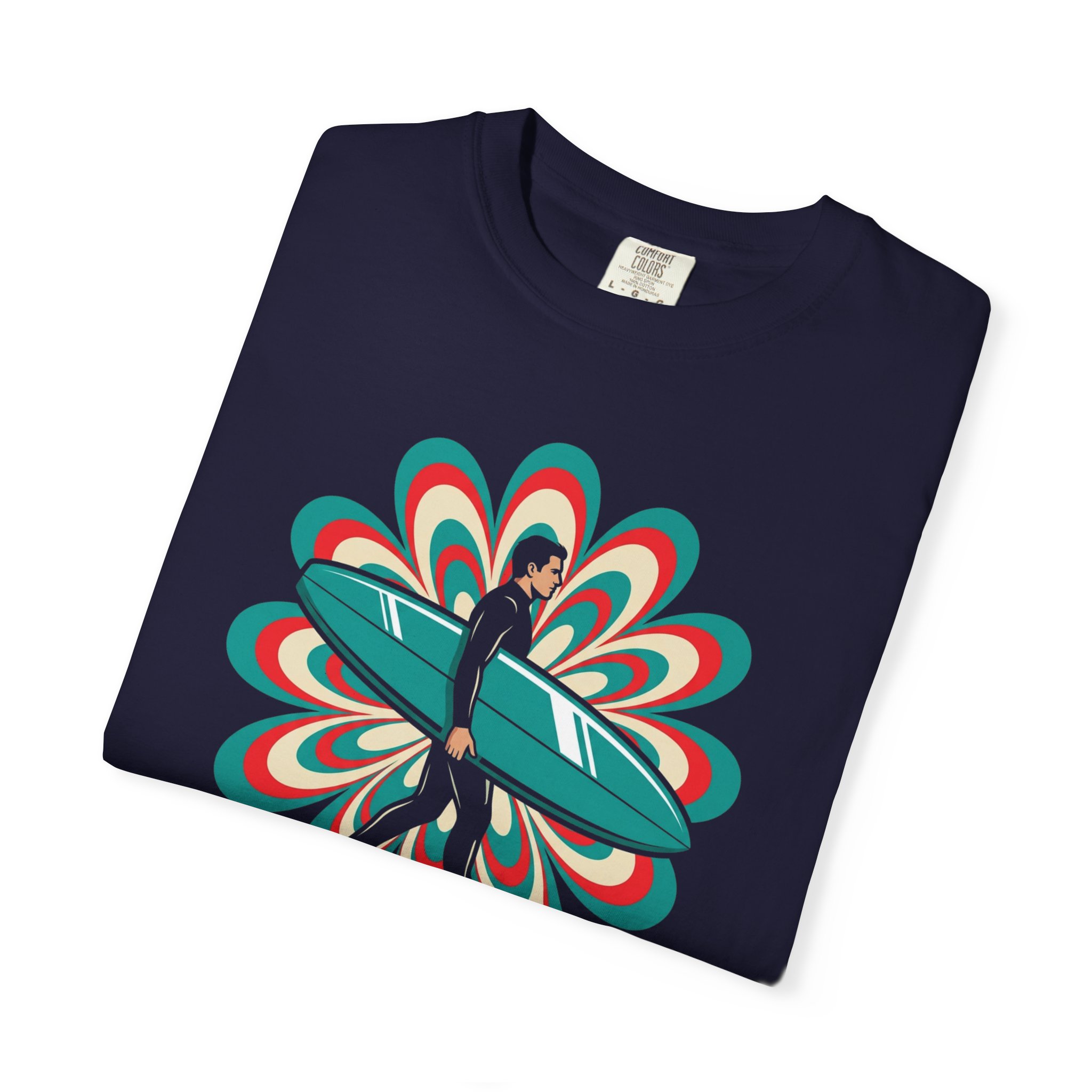 Ocean Soul Surf T-Shirt — Retro Surfer Graphic Tee - Image 3