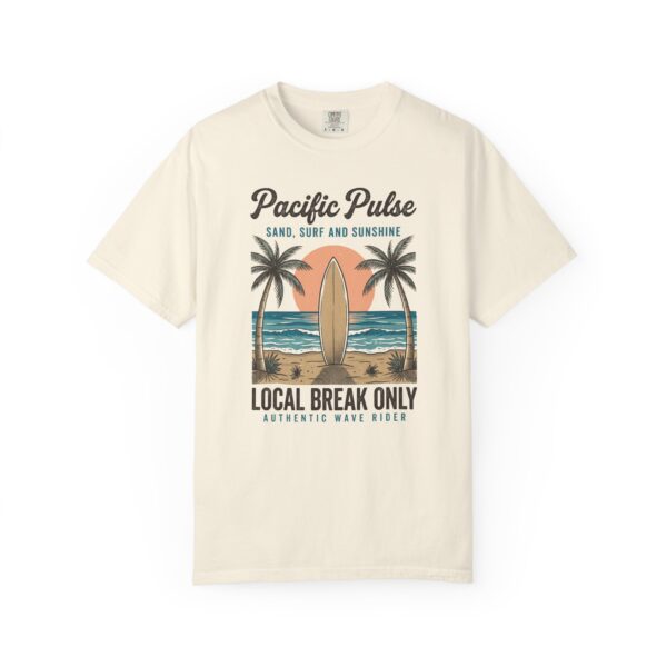 Pacific Pulse Surf T-Shirt — 'Local Break Only' Vintage Beach Tee