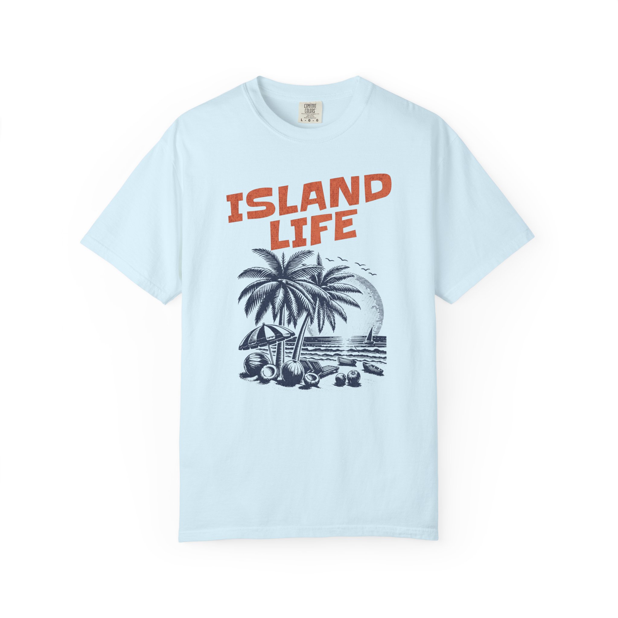 Island Life T-Shirt – Vintage Palm Beach Graphic Tee