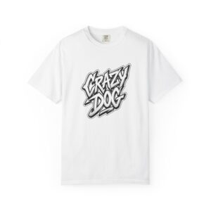 Crazy Dog Graphic T‑Shirt — Streetwear Logo Tee
