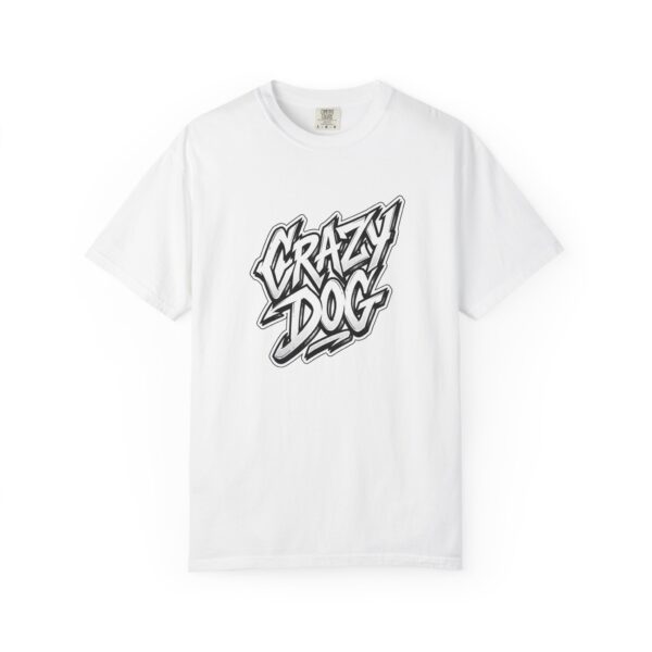 Crazy Dog Graphic T‑Shirt — Streetwear Logo Tee