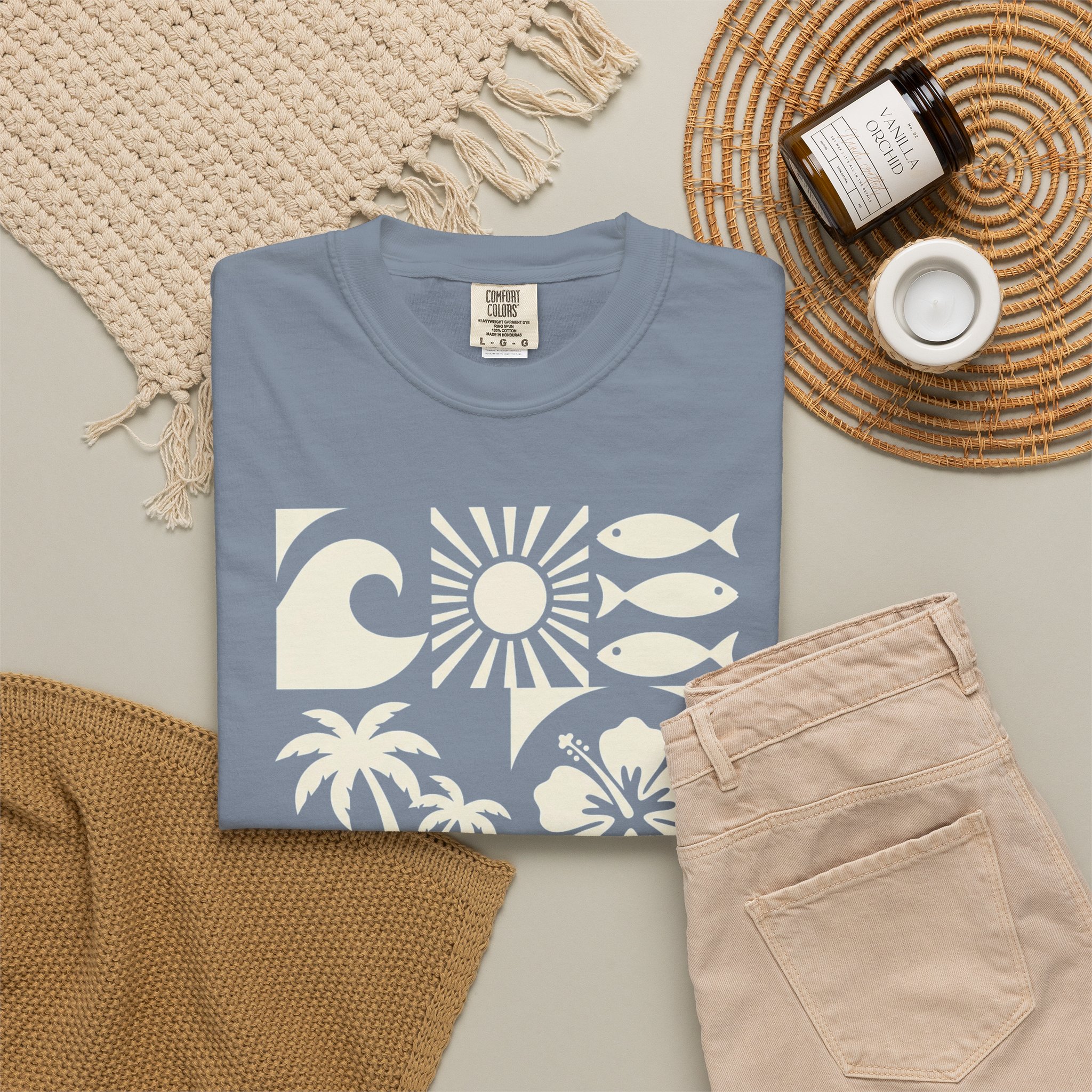 Groovy Endless Summer T-Shirt — Retro Beach Palm Tree Hibiscus Tee - Image 6