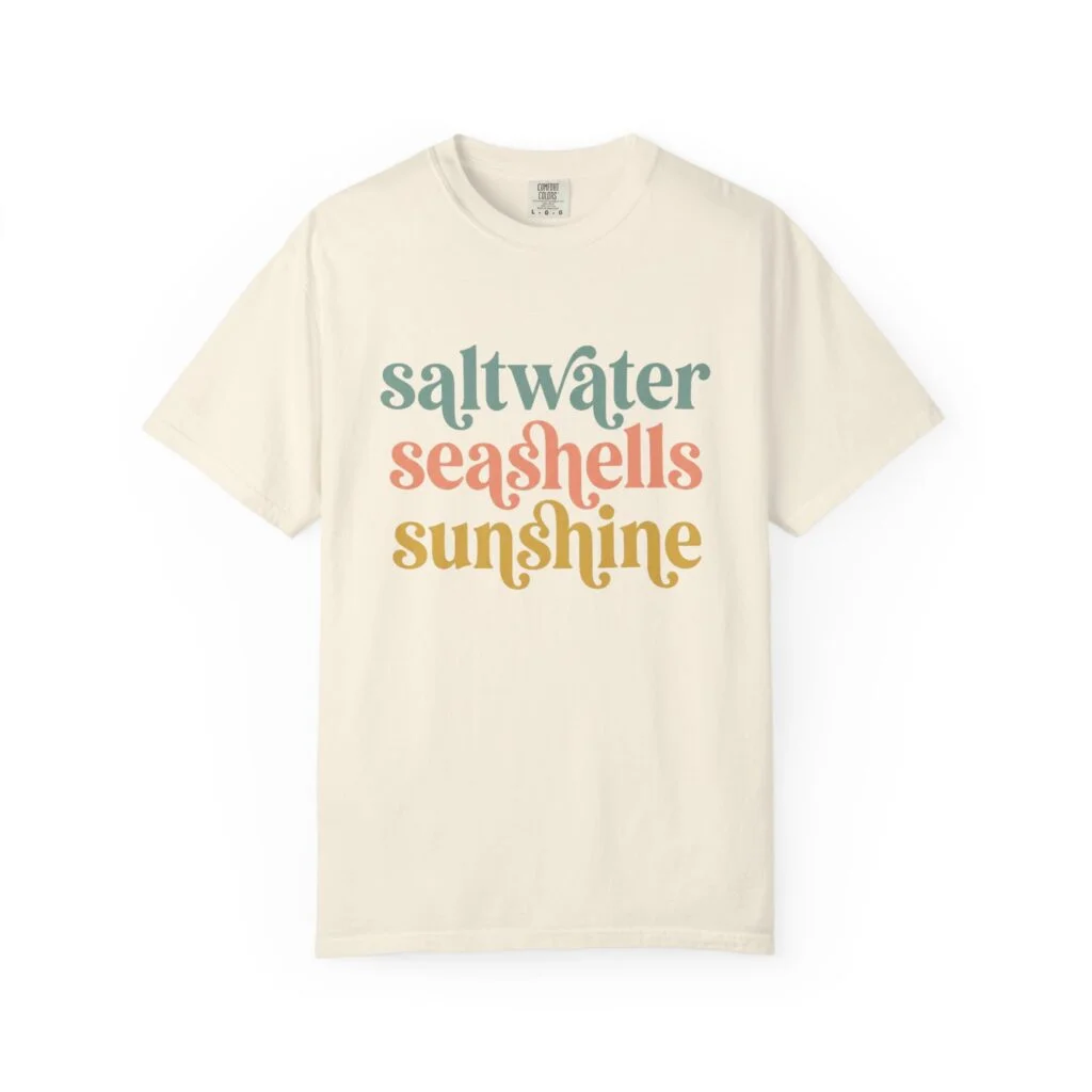 Saltwater Seashells Sunshine T-Shirt