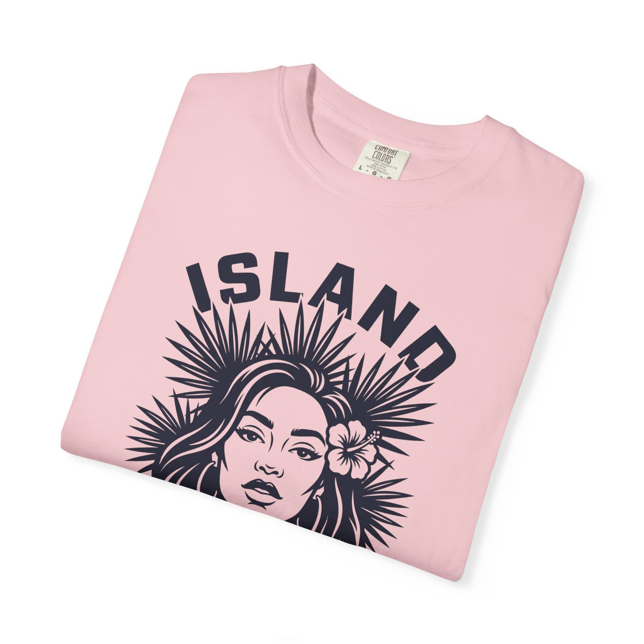 Island Queen T‑Shirt — Tropical Floral Graphic Tee for Women - Image 3