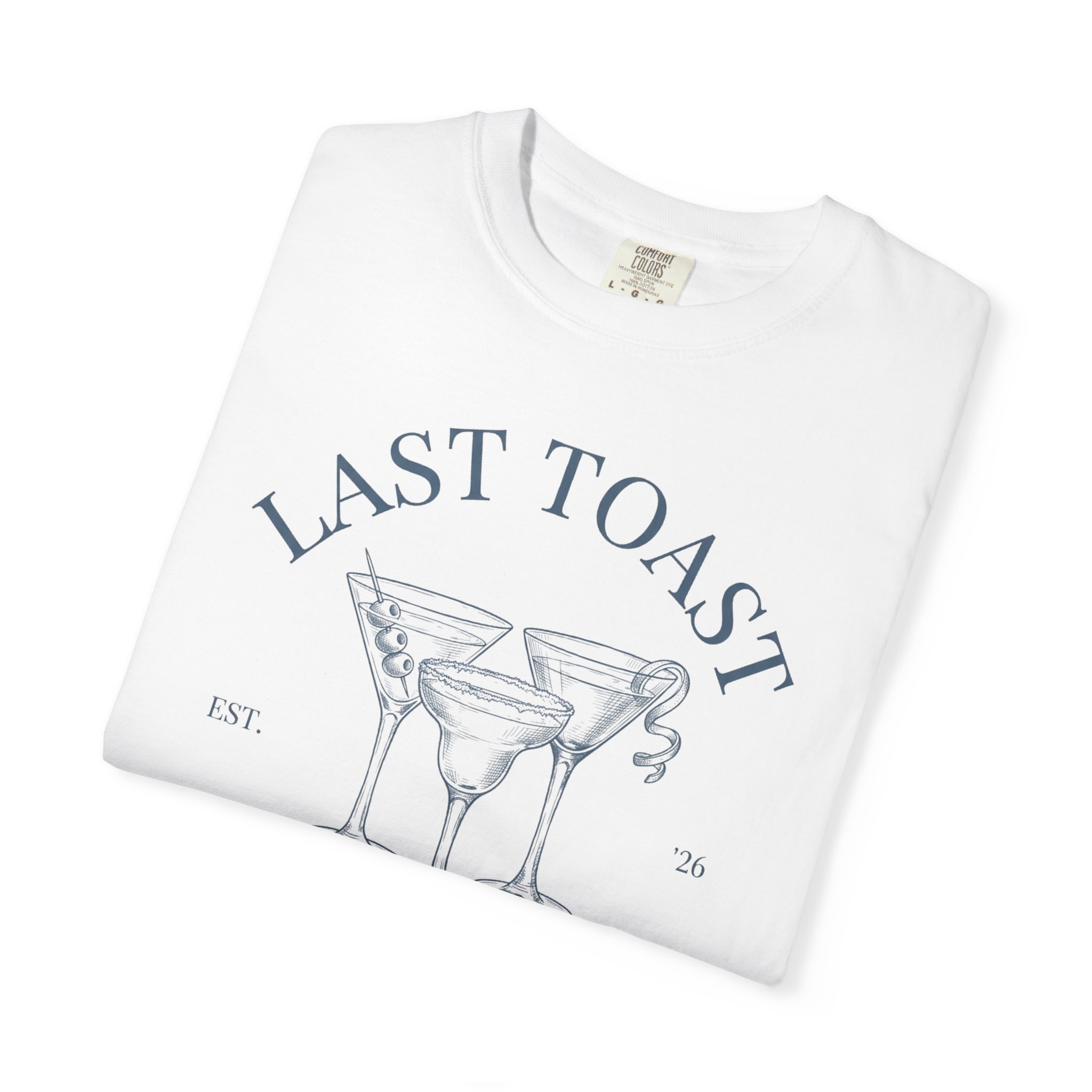 T‑Shirt — "Last Toast on the Coast" Cocktail Beach Tee - Image 3