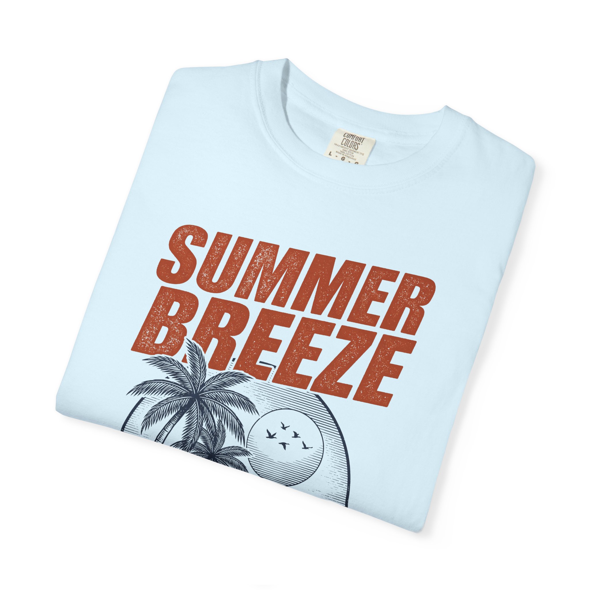 Summer Breeze T-Shirt — Vintage Palm Beach Graphic Tee - Image 3