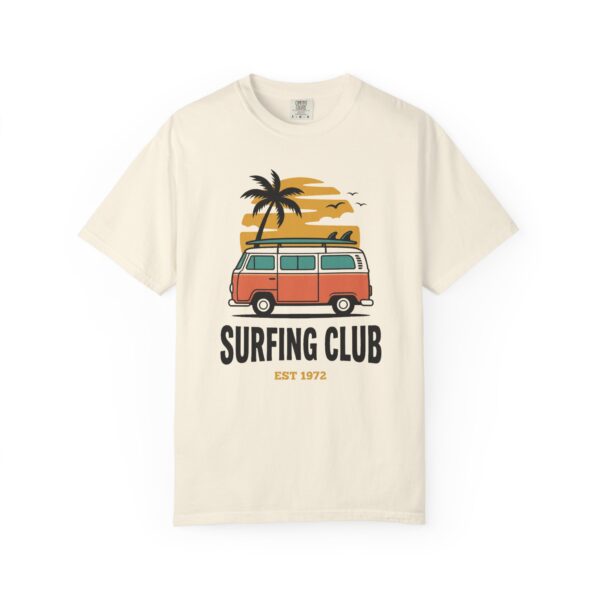 Surfing Club Tee — Retro VW Van Surf T-Shirt ("Surfing Club EST 1972")