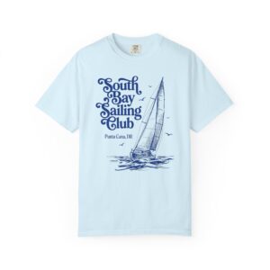 South Bay Sailing Club T-Shirt – Punta Cana Nautical Graphic Tee