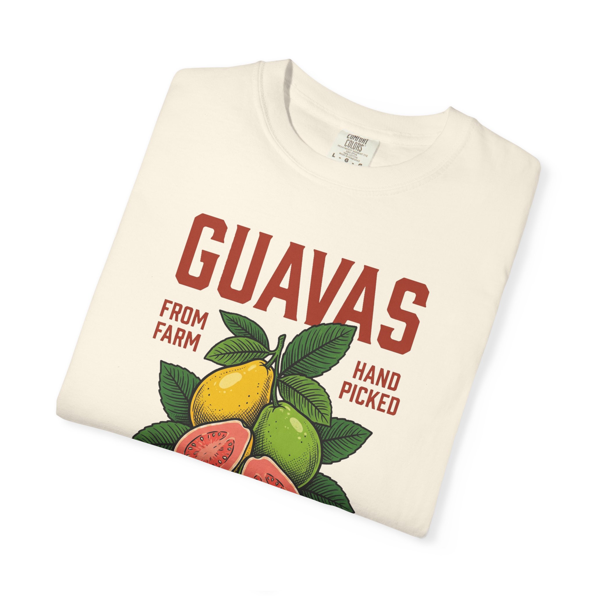 Guavas Tropical Sweetness T-Shirt — Vintage Fruit Graphic Tee - Image 3