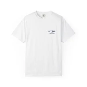 Set Sail Nautical T-Shirt — 'Set Sail' Ship Graphic Tee