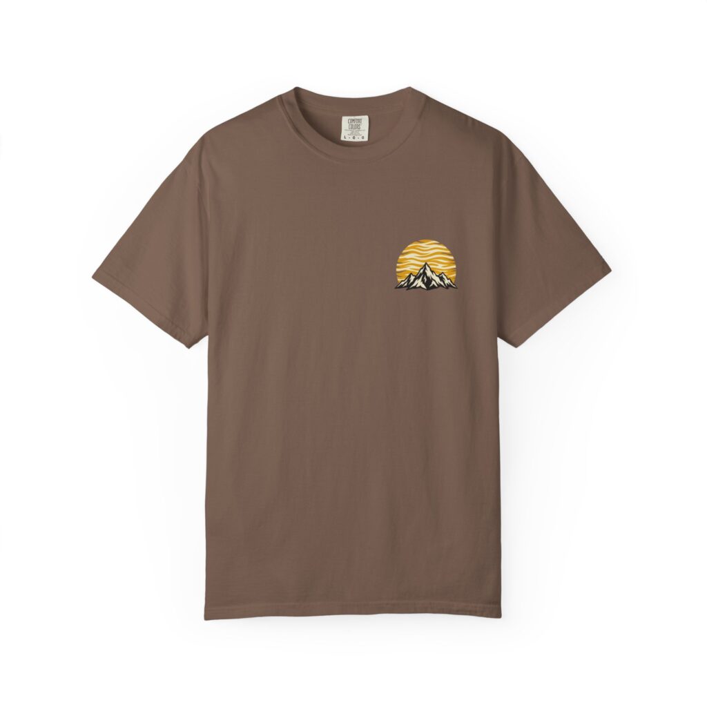 Peak Pursuit Mountain T-Shirt — Outdoor Adventure Graphic Tee