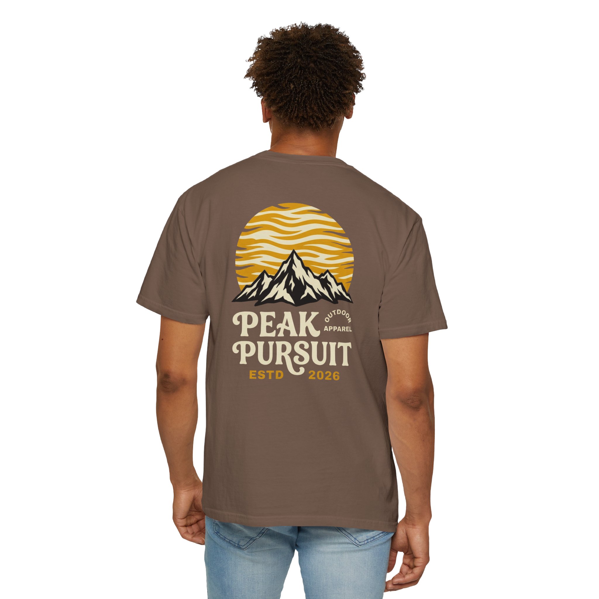 Peak Pursuit Mountain T-Shirt — Outdoor Adventure Graphic Tee - Image 5