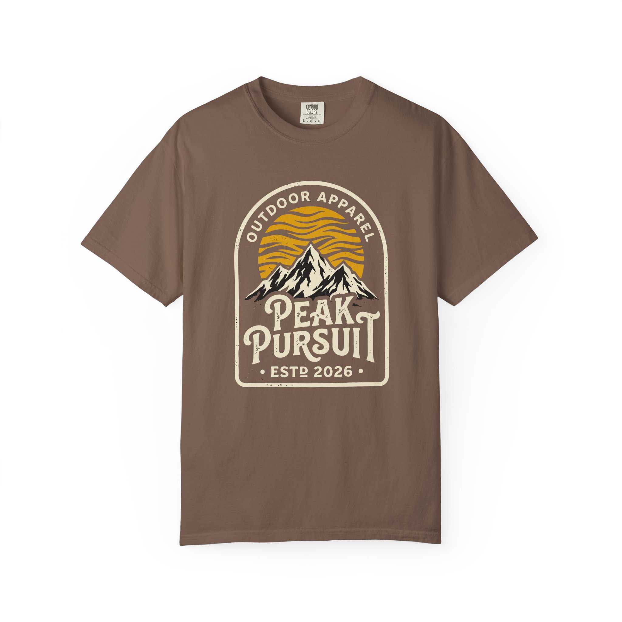 Peak Pursuit Outdoor T‑Shirt — Mountain Adventure Graphic Tee (Est. 2026)