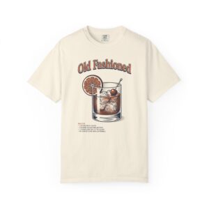 Old Fashioned Cocktail T-Shirt — Retro Whiskey Drink Graphic Tee