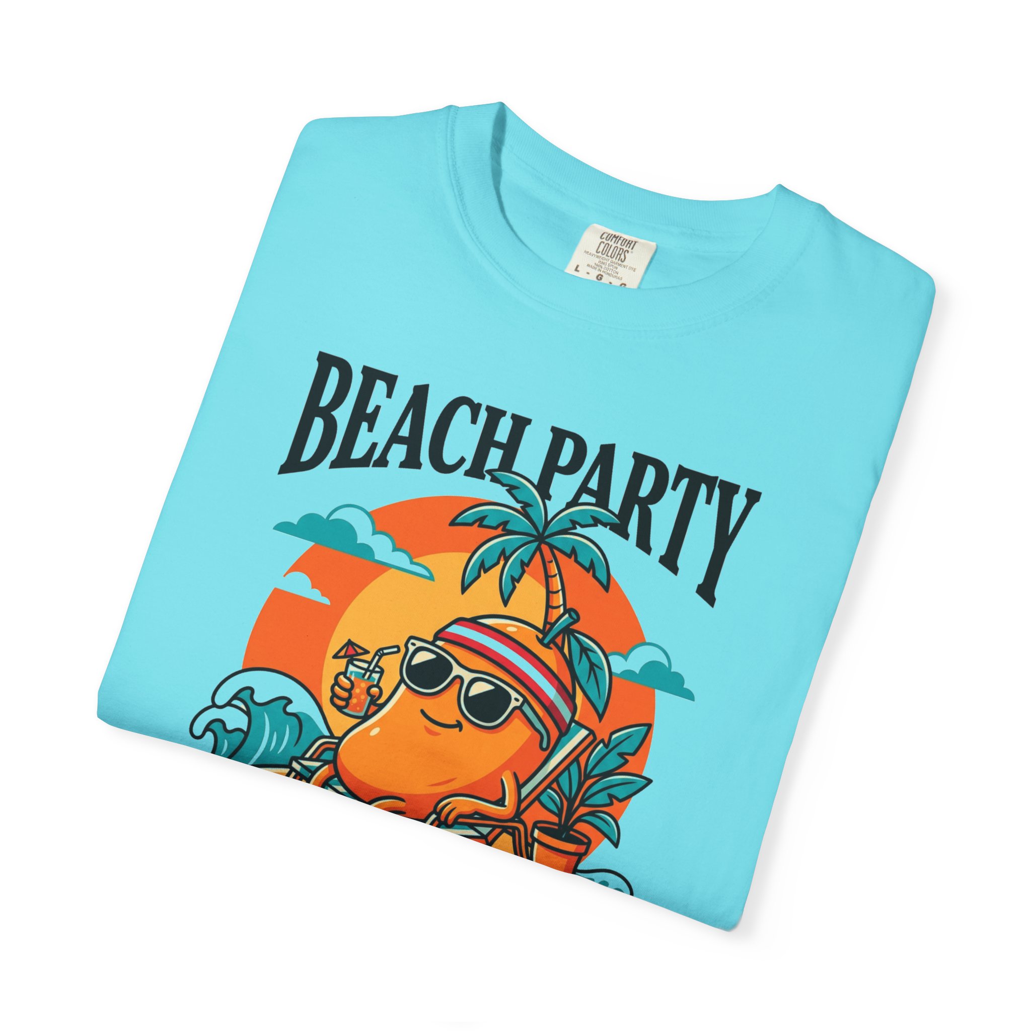 Beach Party T-Shirt — "It Takes Two to Mango" Tropical Mango Summer Tee - Image 3