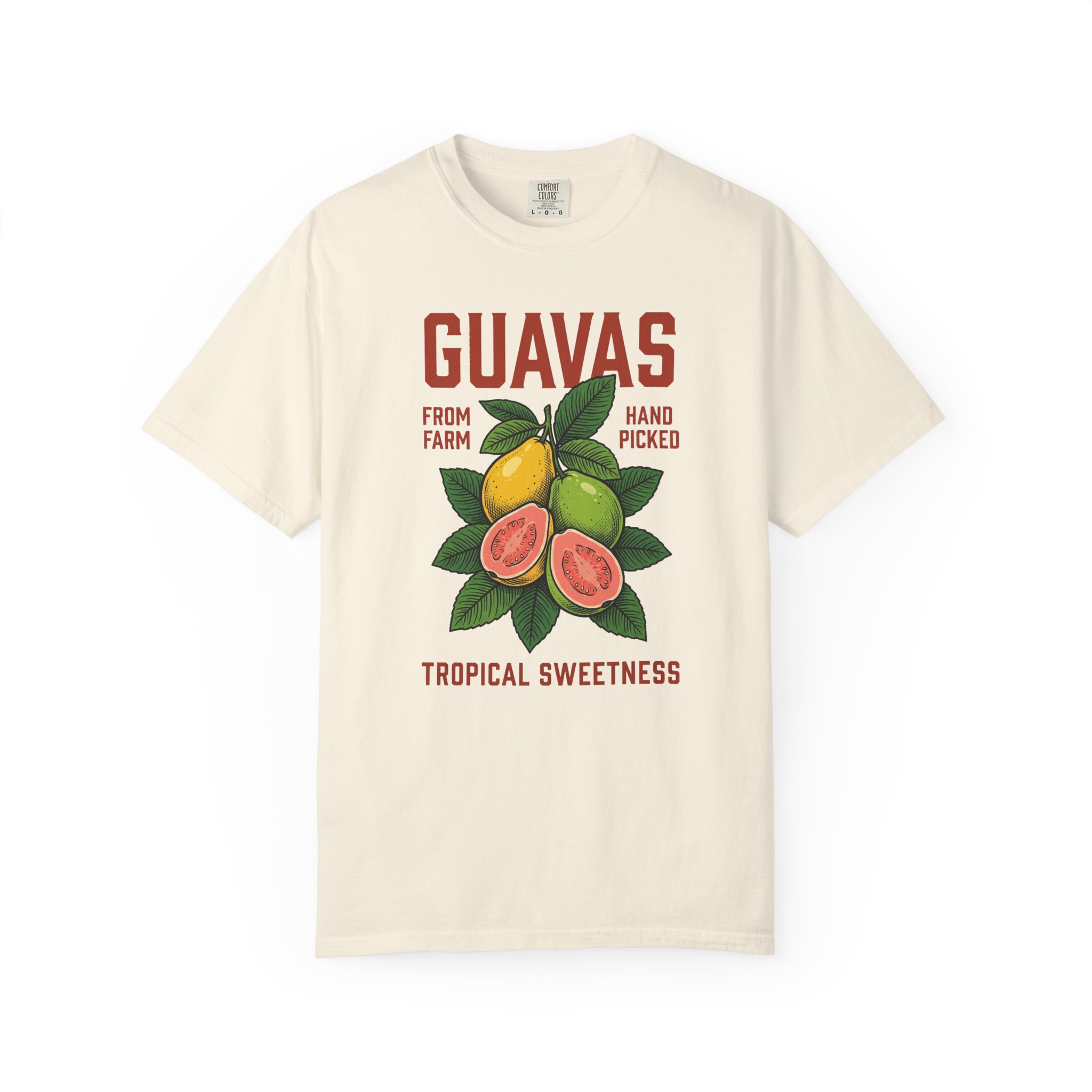 Guavas Tropical Sweetness T-Shirt — Vintage Fruit Graphic Tee