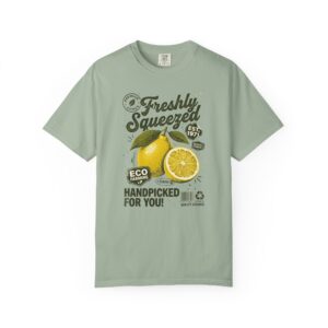 Freshly Squeezed Lemon T-Shirt — Eco Handpicked Vintage Citrus Tee