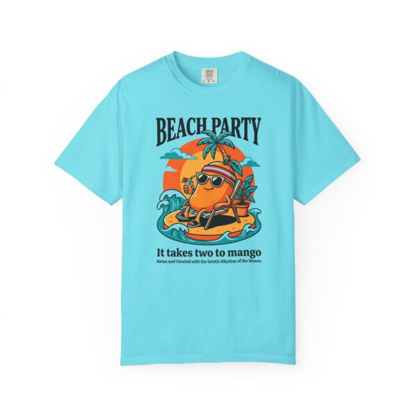 Beach Party T-Shirt — "It Takes Two to Mango" Tropical Mango Summer Tee