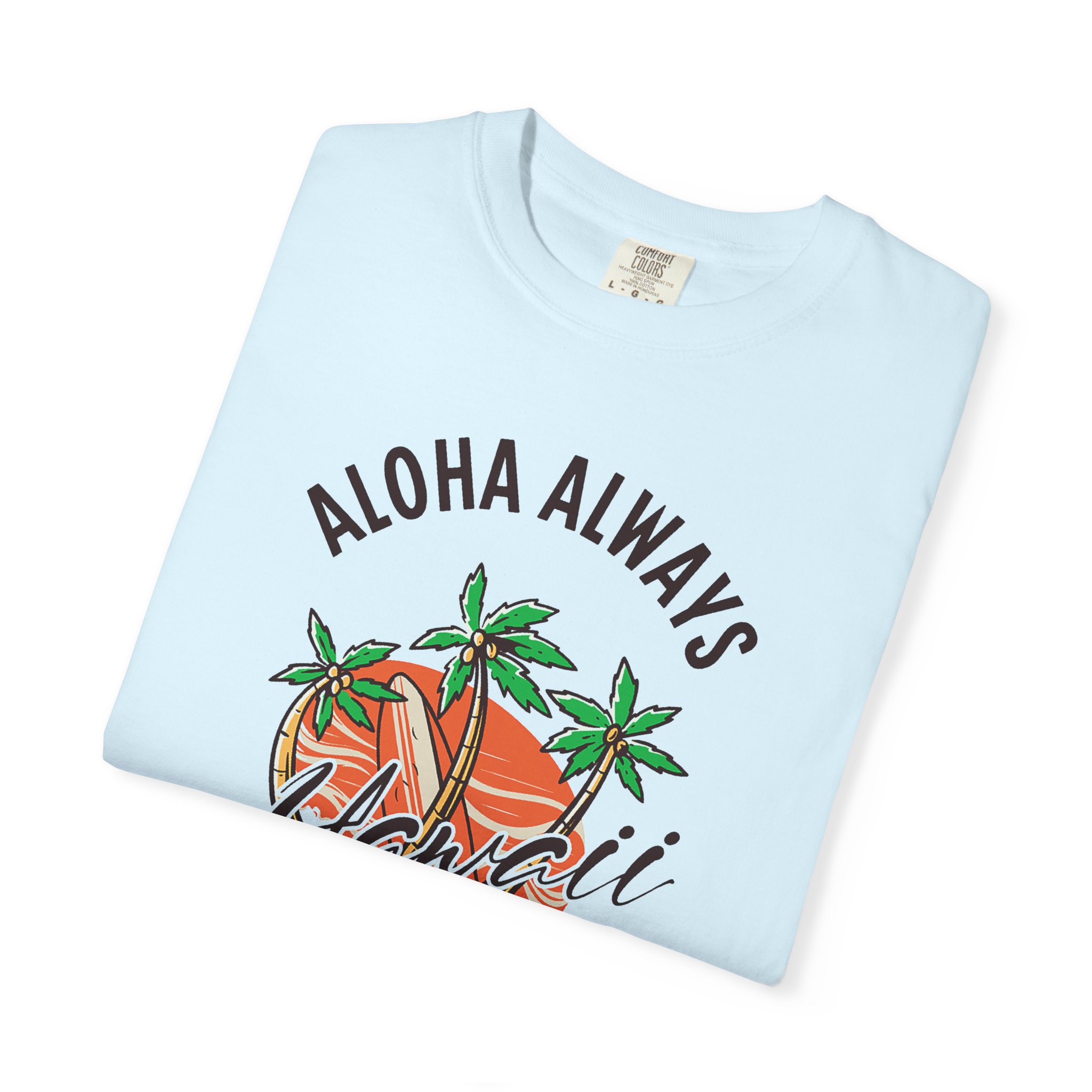 Aloha Always Hawaii Tee — Surf, Sleep, Repeat Palm-Tree Vacation Shirt - Image 3