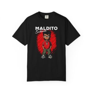 Maldito Sudaca Graphic Tee — Latino Pride Cartoon Streetwear T-Shirt