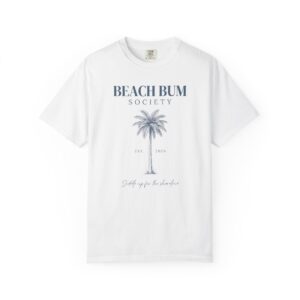 Beach Bum Society T-Shirt — Palm Tree Summer Tee
