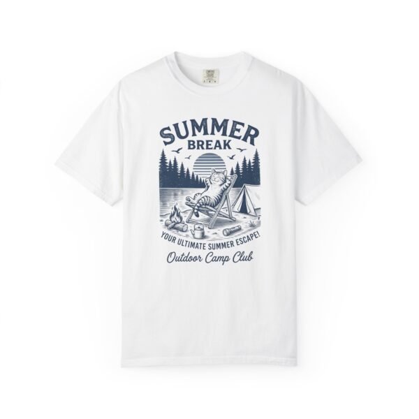 Summer Break Camping T-Shirt — 'Summer Break' Outdoor Camp Club Tee