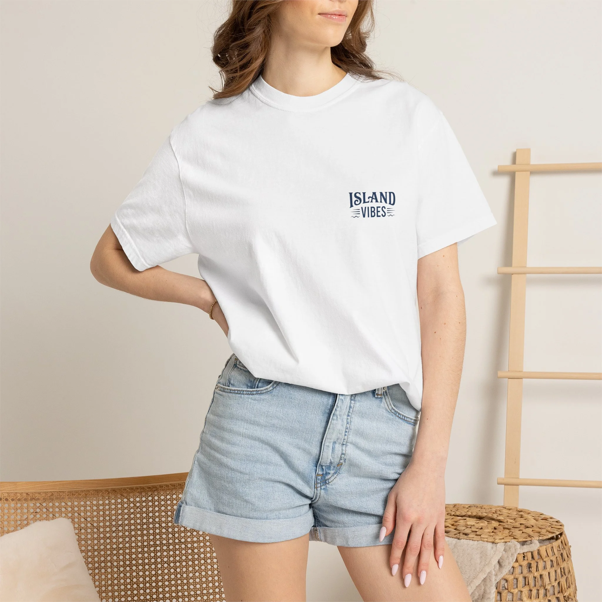 Island Vibes T-Shirt — Tropical Surf Palm Tree Tee - Image 4