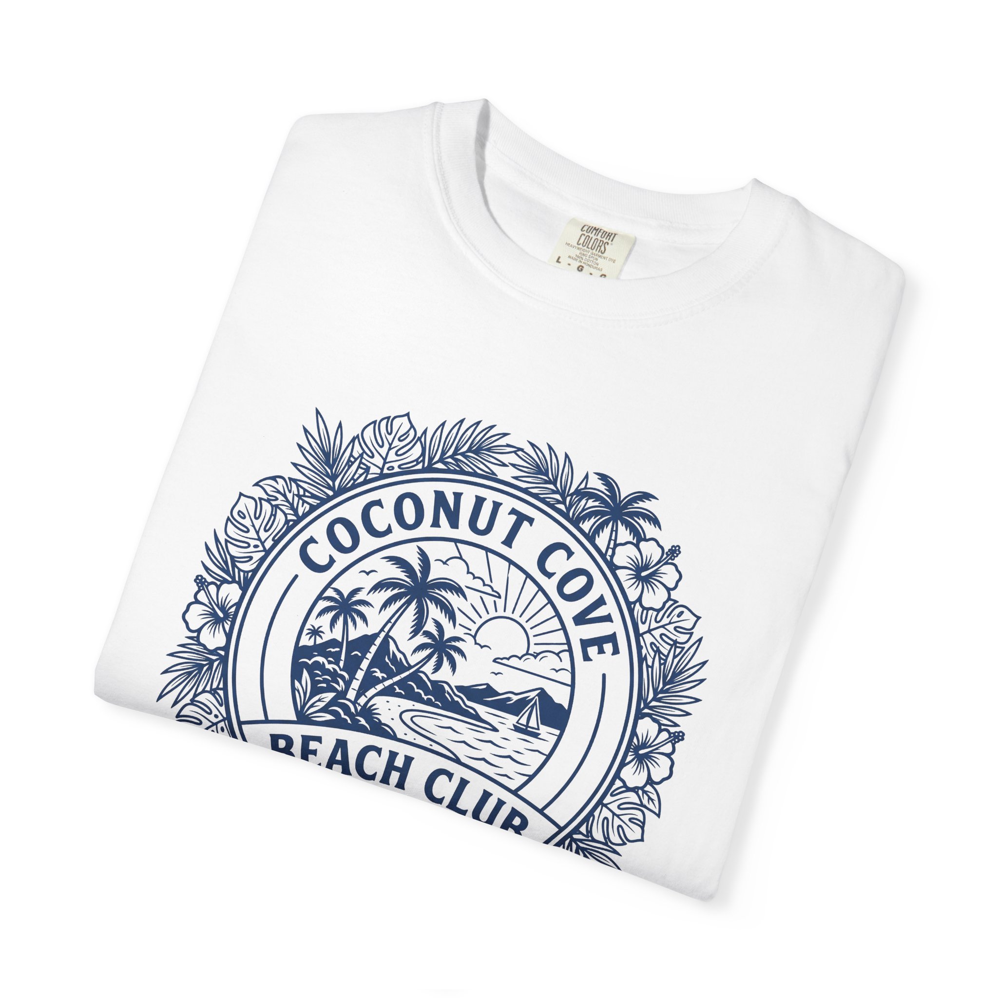 Coconut Cove Beach Club T-Shirt — Vintage Palm Beach Graphic Tee - Image 3
