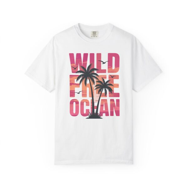 Wild Free Ocean T-Shirt — Sunset Palm Beach Tee