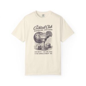 Daiquiri Recipe T-Shirt — The Cocktail Club Vintage Bar Graphic Tee
