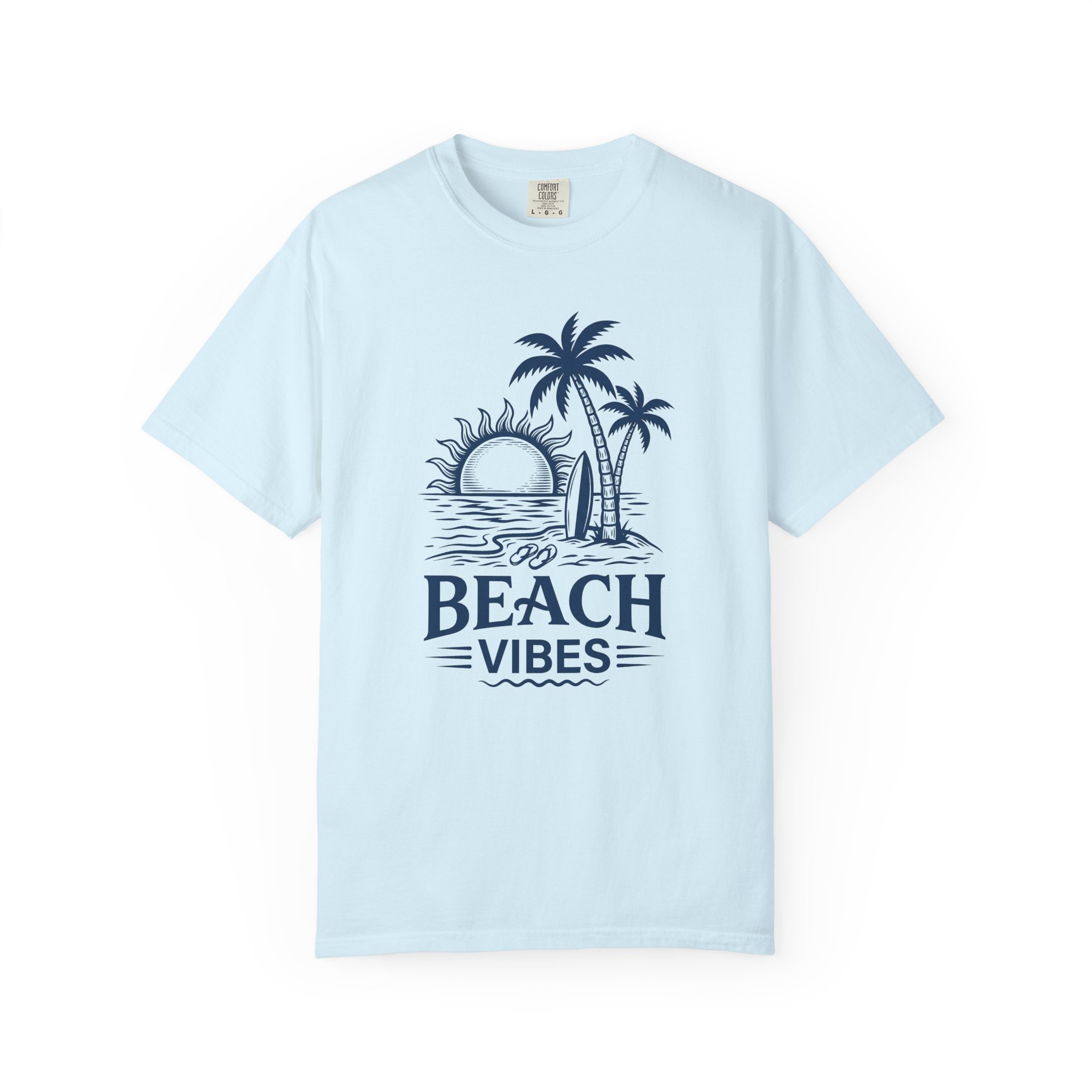 Beach Vibes T-Shirt — Retro Surf Sunset Tee
