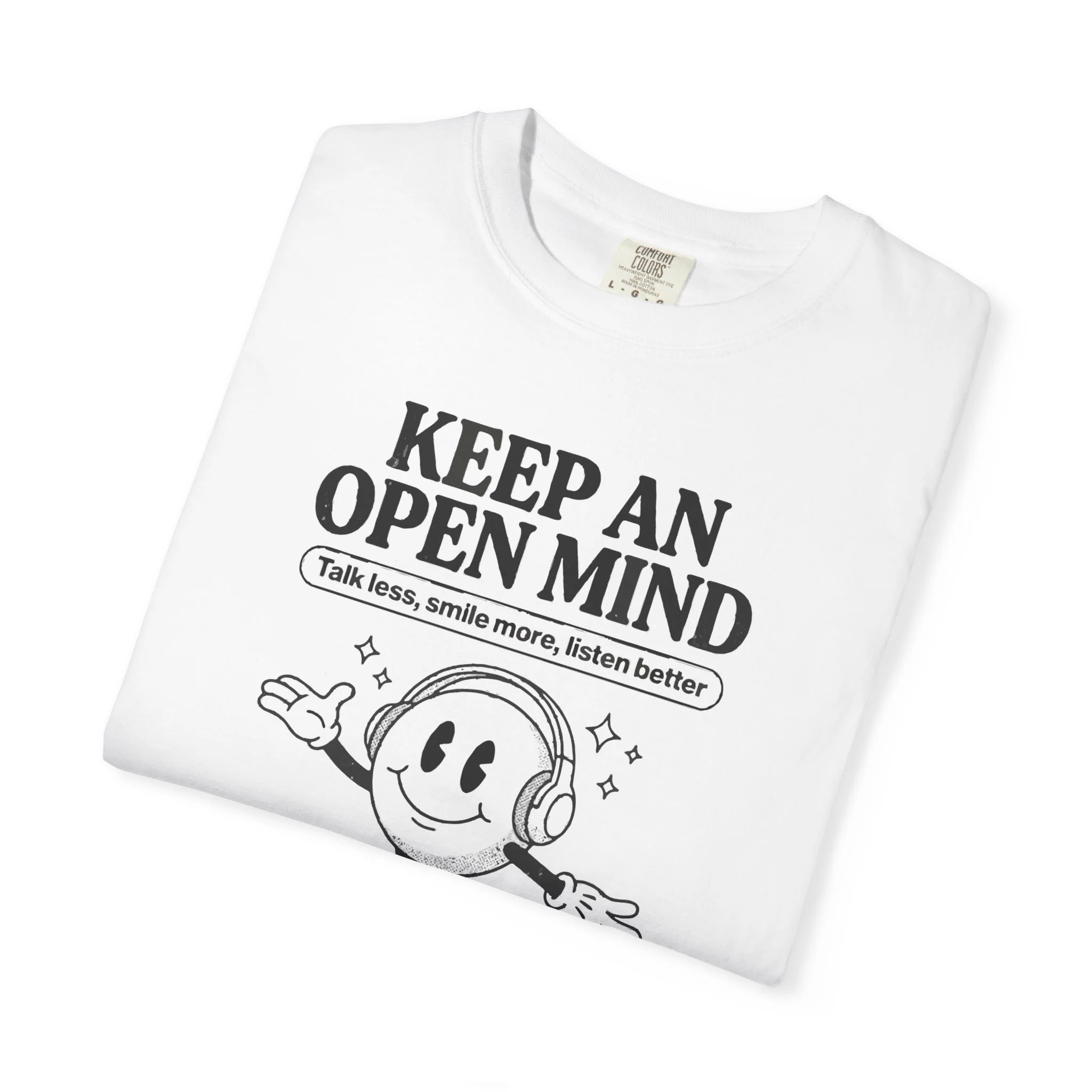 Keep An Open Mind Tee — Positive Mindset Graphic T-Shirt - Image 3