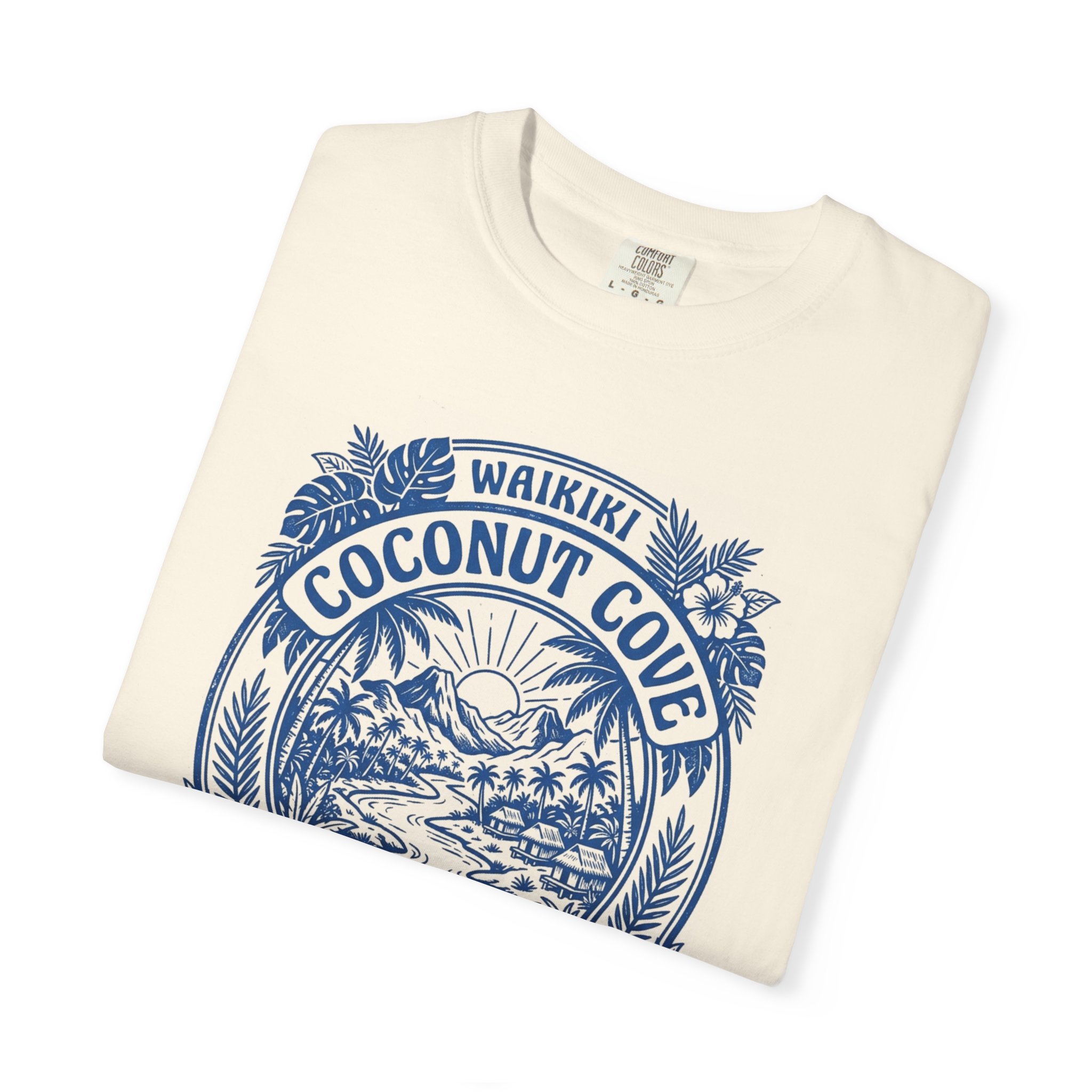 Coconut Cove Beach Club Tee — Waikiki Vintage Surf Graphic T-Shirt - Image 3