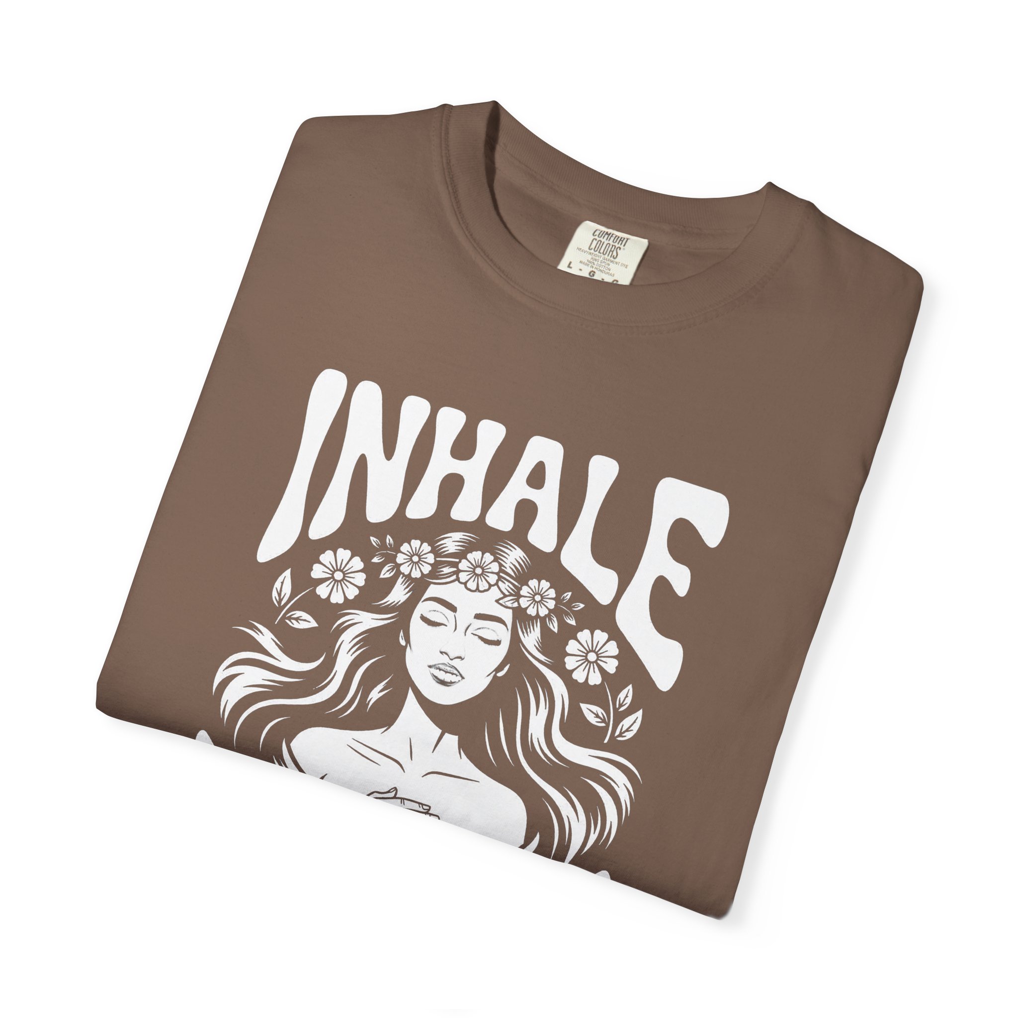 Floral Third Eye T-Shirt — Subtle Spiritual Graphic Tee - Image 3