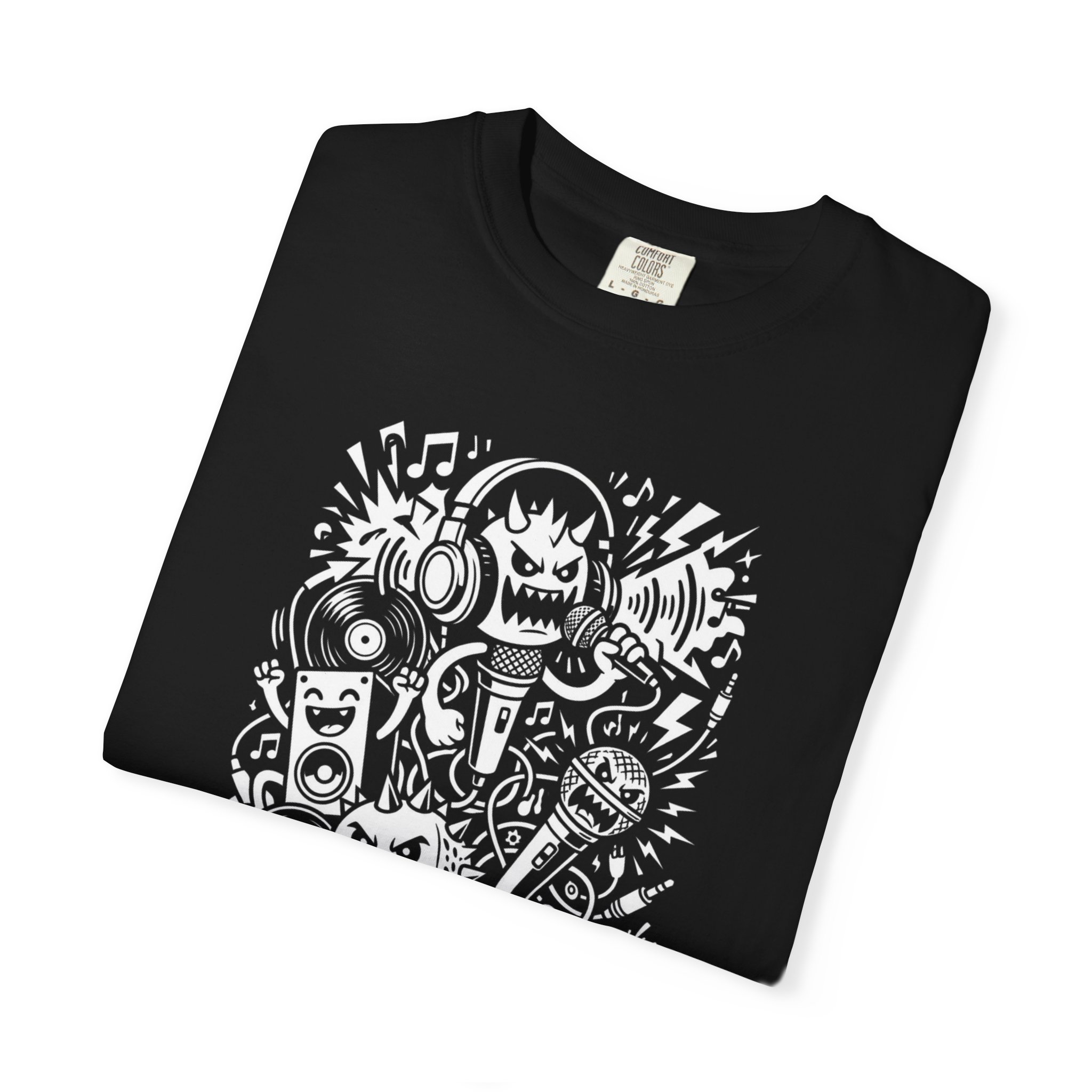 Musical Chaos Mashup T-Shirt - Image 3