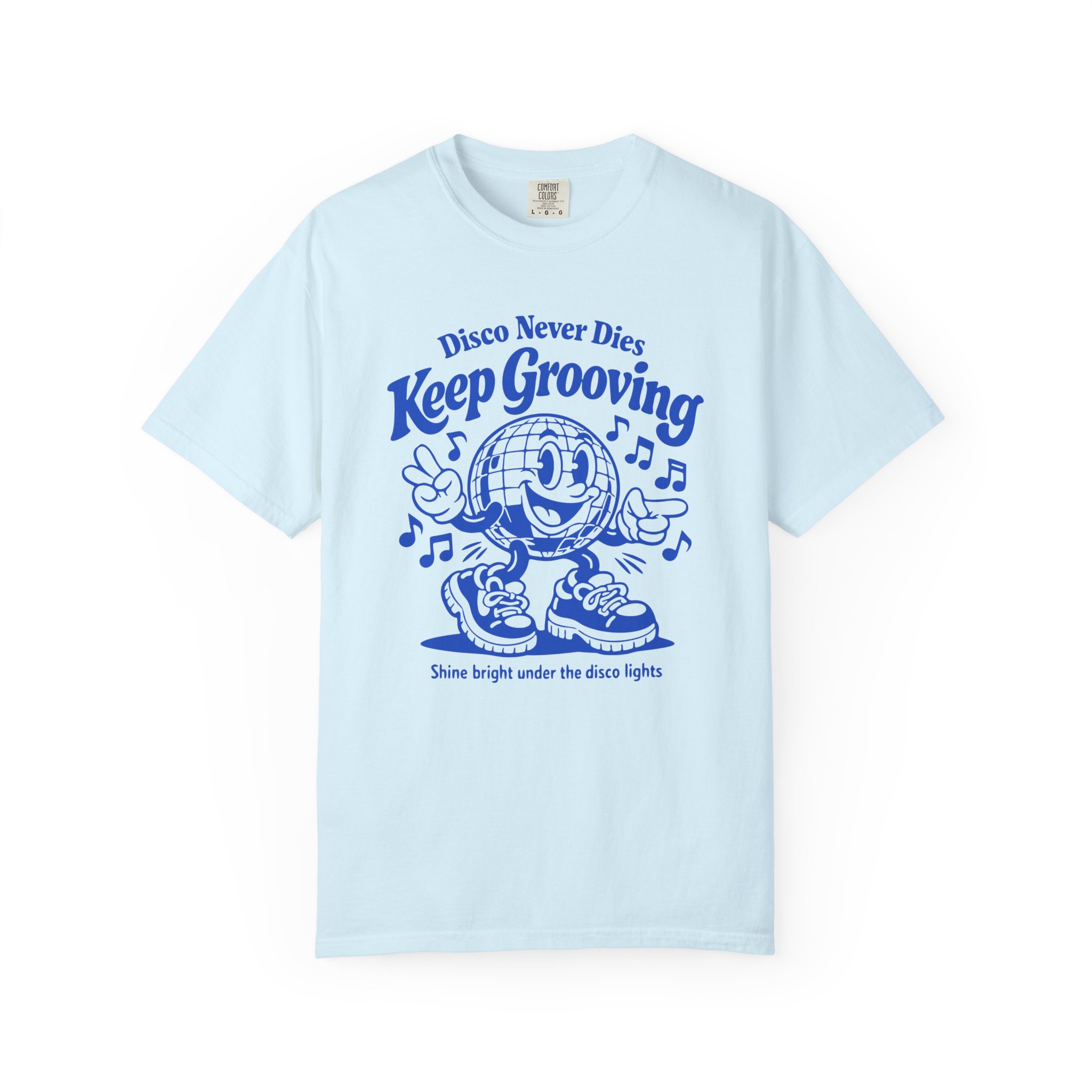 Keep Grooving Disco T-Shirt — Retro Disco Ball Graphic Tee