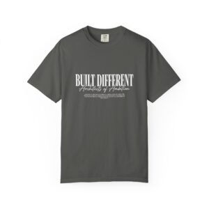 Built Different T-Shirt – 'Built Different' Graphic Tee for Confident, Motivated Wear