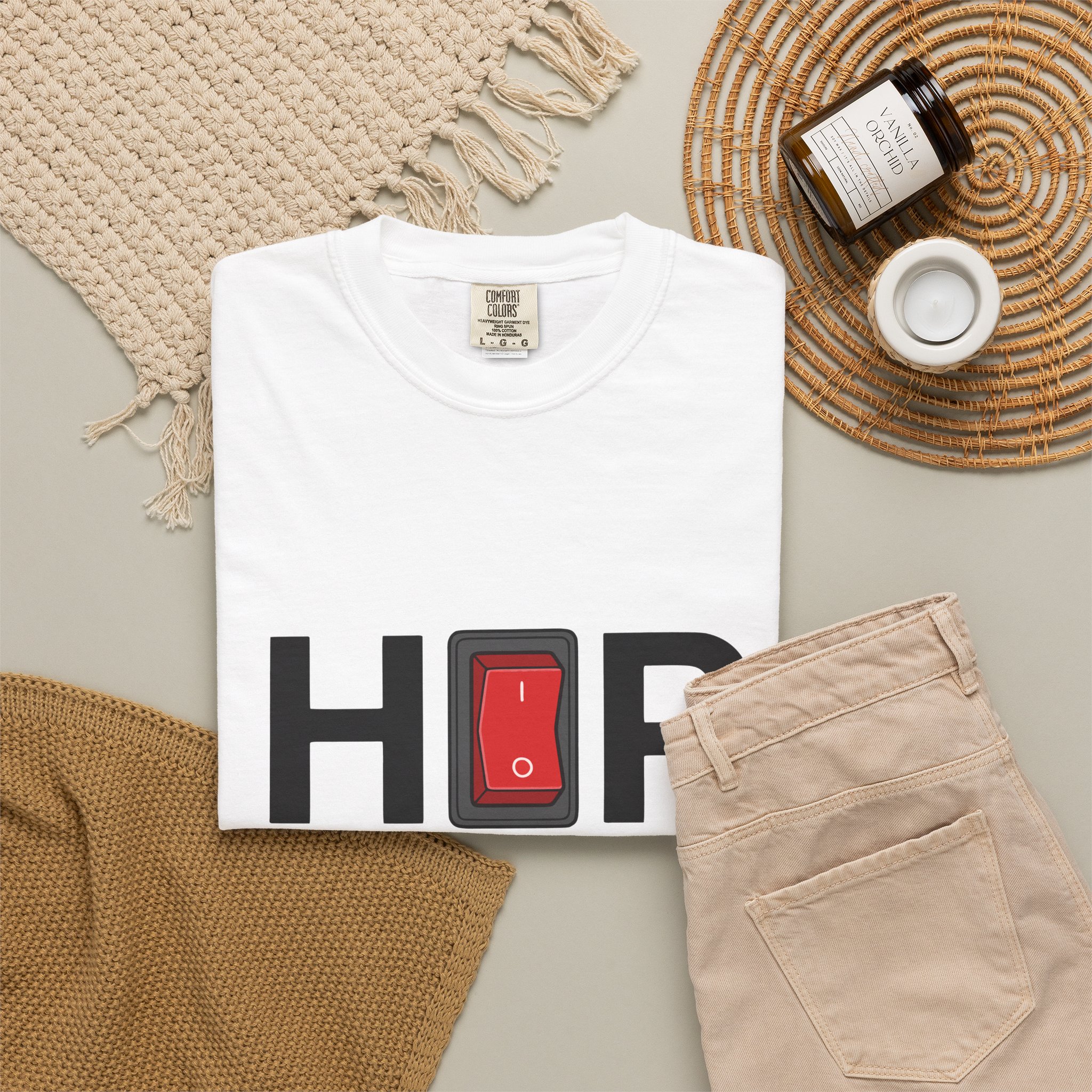 Hip Hop, T-Shirt — HOPE Switch Graphic Tee - Image 4
