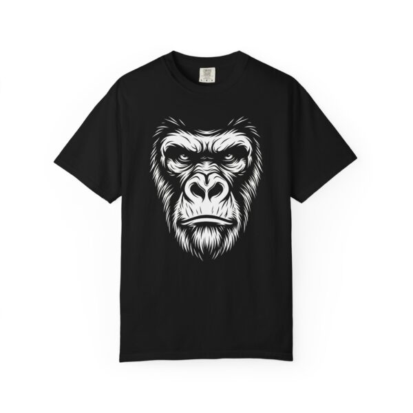 Gorilla Face Graphic Tee — Bold Primal Ape Portrait T-Shirt