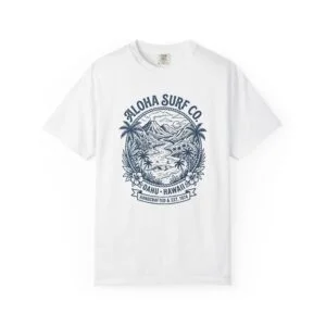 Aloha Surf Co. Oahu Hawaii T-Shirt — Vintage Surf Scene Tee