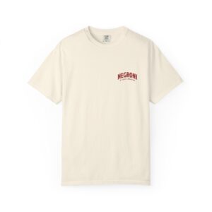 Negroni Cocktail T-Shirt — 'Negroni: A Classic Aperitivo' Retro Bar Tee