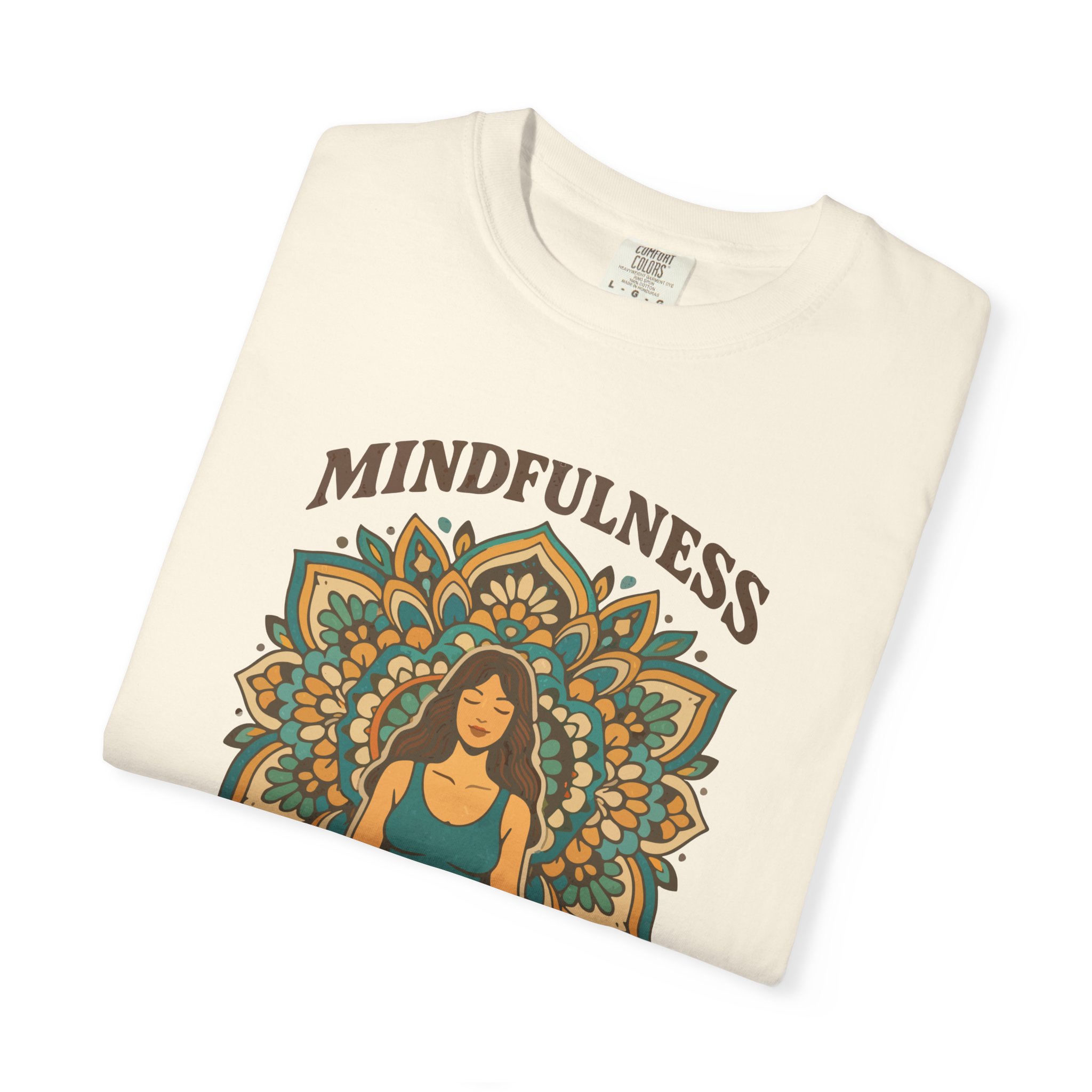 Mindfulness 'Inner Calm' T-Shirt — Yoga Meditation Tee - Image 3