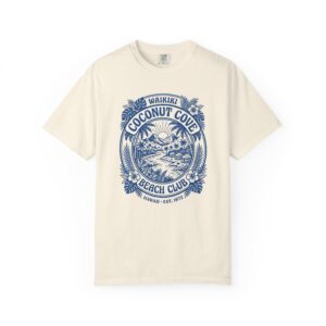 Coconut Cove Beach Club Tee — Waikiki Vintage Surf Graphic T-Shirt
