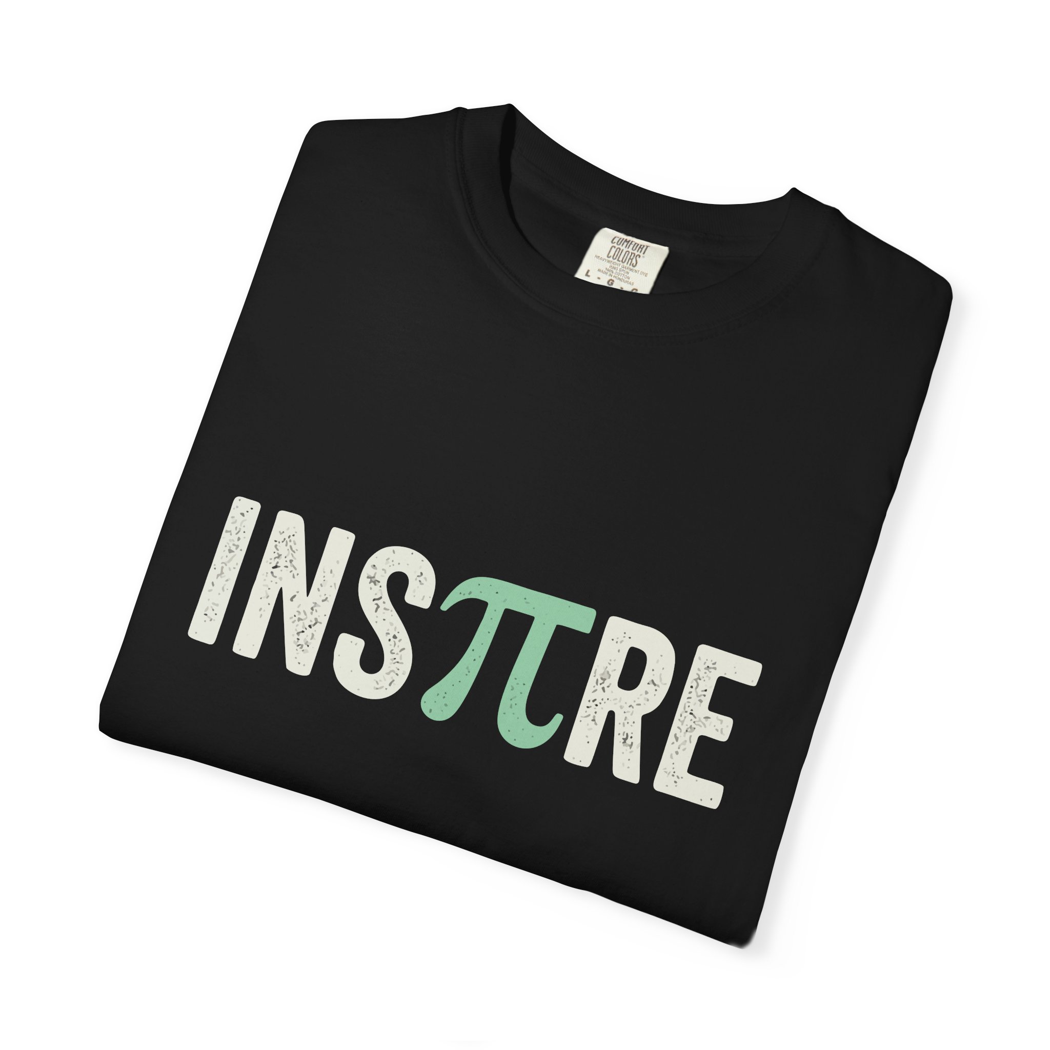 Inπre Math Pun T-Shirt — Funny Pi «Inspire» Graphic Tee for Math Lovers - Image 3