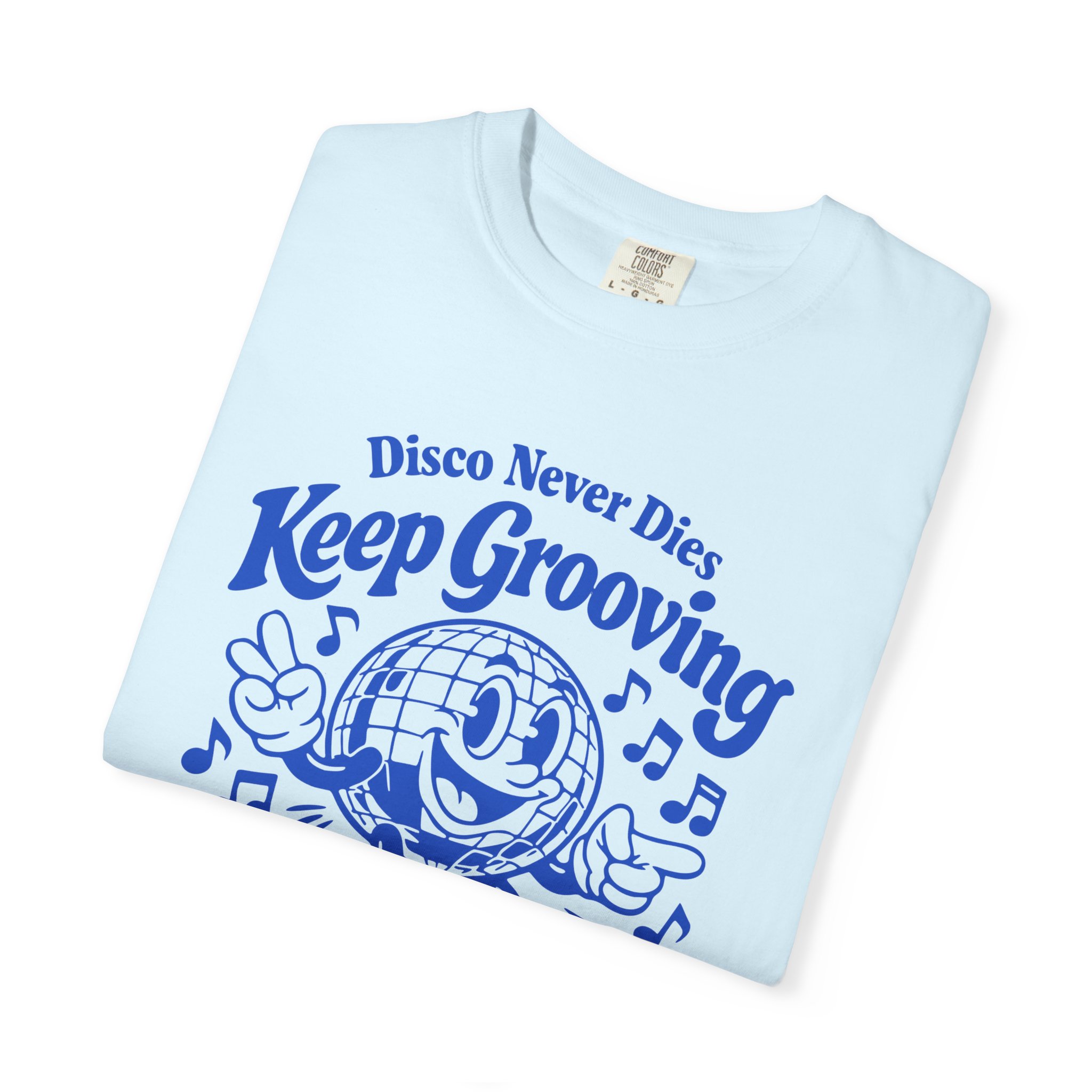 Keep Grooving Disco T-Shirt — Retro Disco Ball Graphic Tee - Image 3