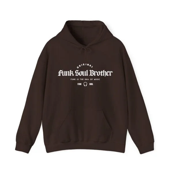 Funk Soul Brother Hoodie – Retro Vintage Band Logo Pullover