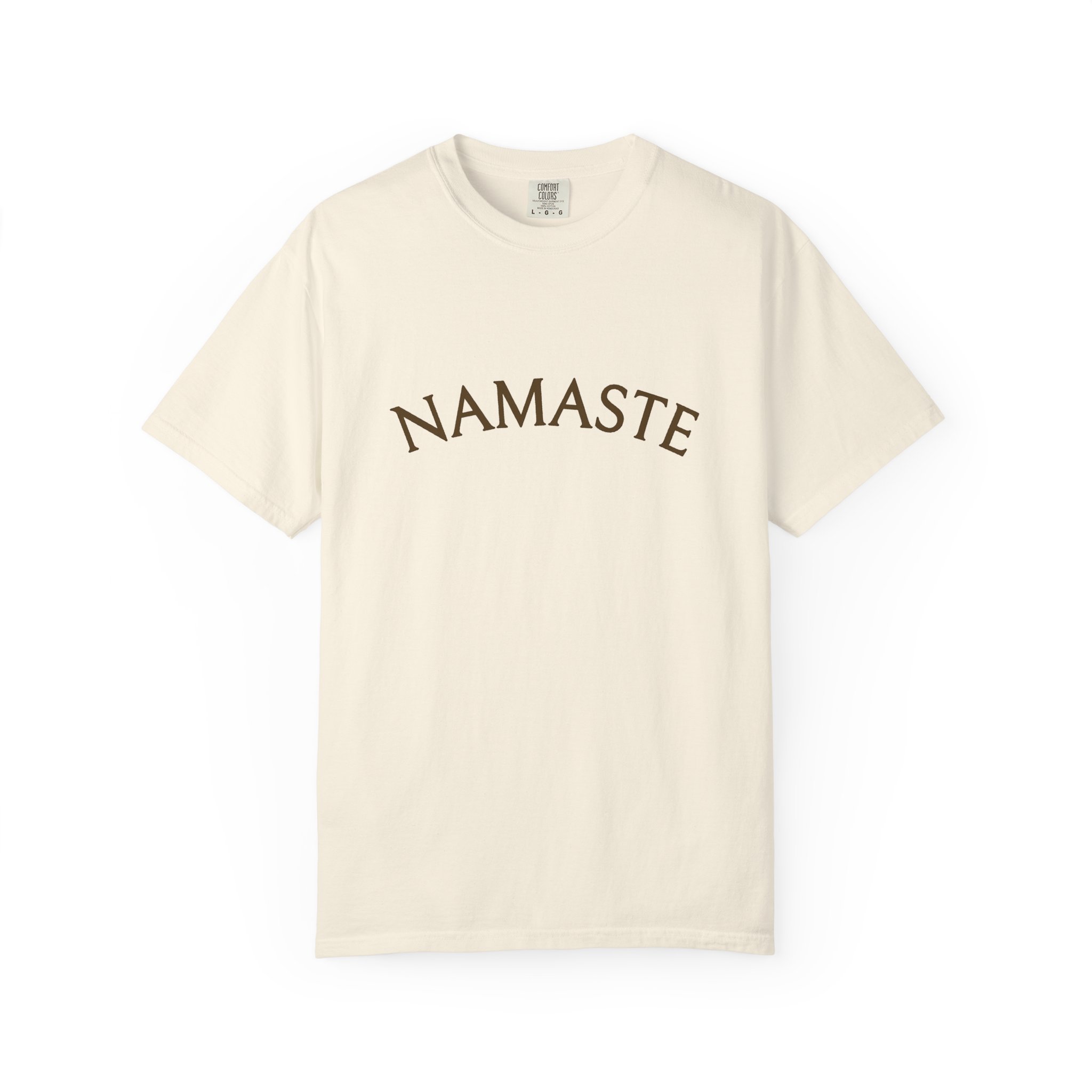 Namaste Tee — Minimalist Yoga T‑Shirt for Mindfulness & Calm