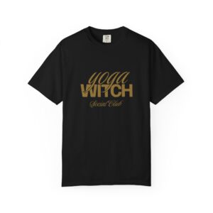 Yoga Witch Tee — "Yoga Witch Social Club" Graphic T-Shirt