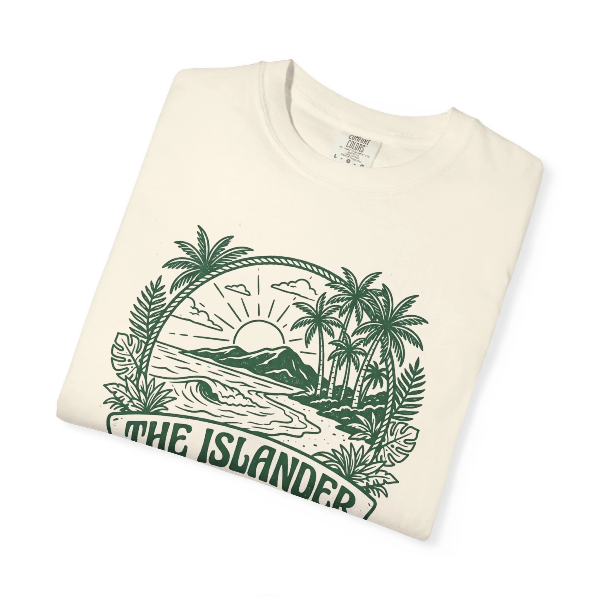 The Islander Beach Club T-Shirt — Vintage Palm Tree Surf Tee - Image 3