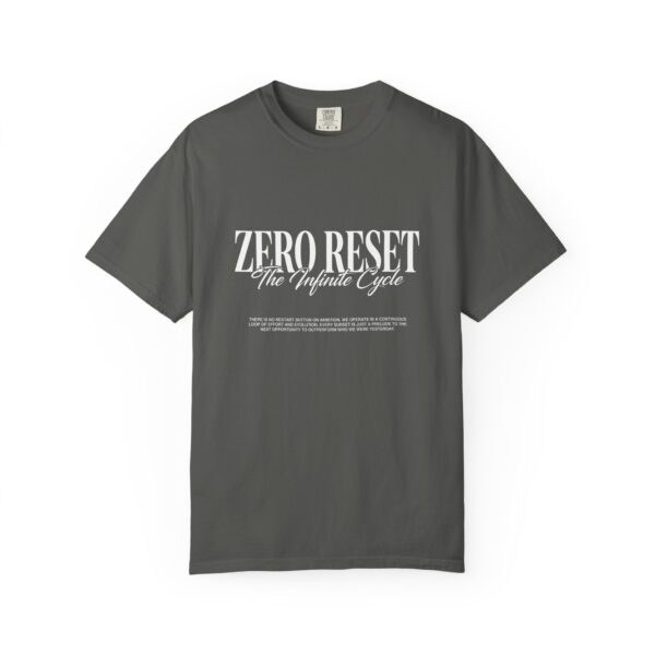 Zero Reset Tee — 'The Infinite Cycle' Minimal Graphic T-Shirt
